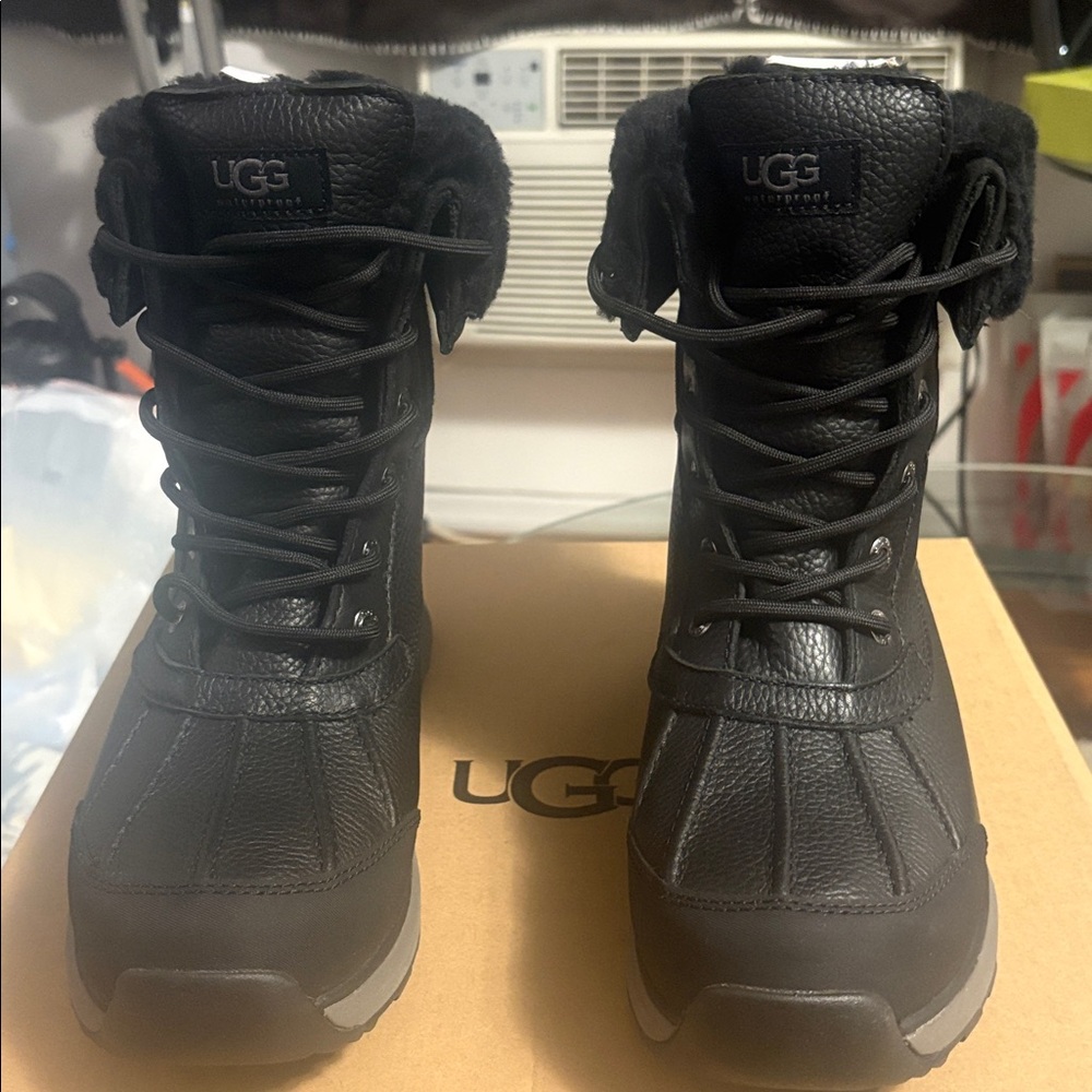 Ugg Leather Snow Boots